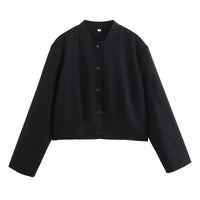 Leichte Damen-Bomberjacke für den Herbst – Gemütlicher Chic mit Stehkragen