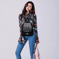 Premium wasserdichter Lederrucksack für Damen