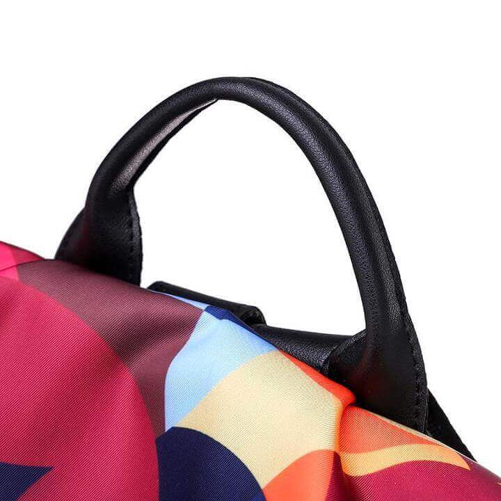 Wasserfester Anti-Diebstahl Damenrucksack mit mehreren Fächern – Herbstzauber SafeHold