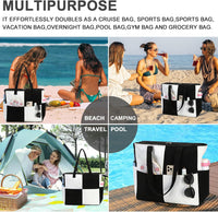 Extra große wasserdichte Strandtasche mit Nassfach – Kaufe 1, erhalte 1 GRATIS