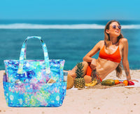 Extra große wasserdichte Strandtasche mit Nassfach – Kaufe 1, erhalte 1 GRATIS