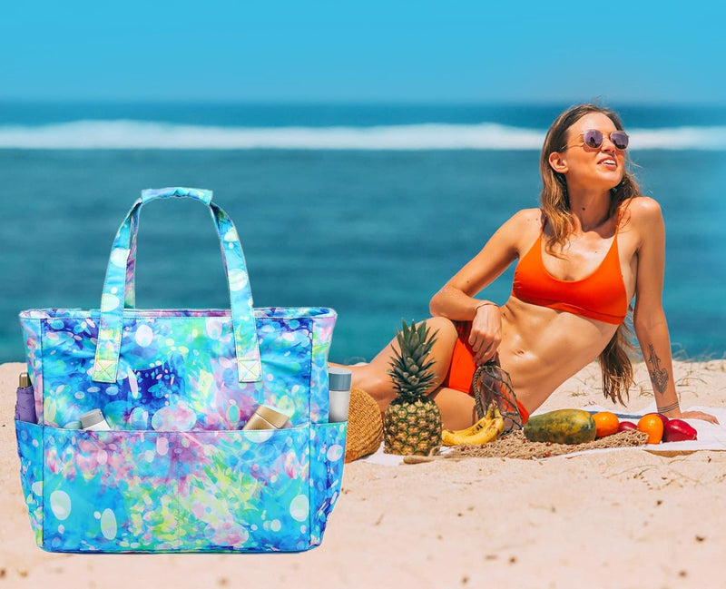 Extra große wasserdichte Strandtasche mit Nassfach – Kaufe 1, erhalte 1 GRATIS