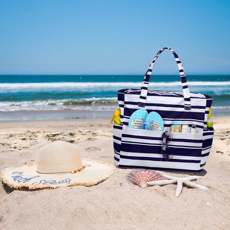 Extra große wasserdichte Strandtasche mit Nassfach – Kaufe 1, erhalte 1 GRATIS