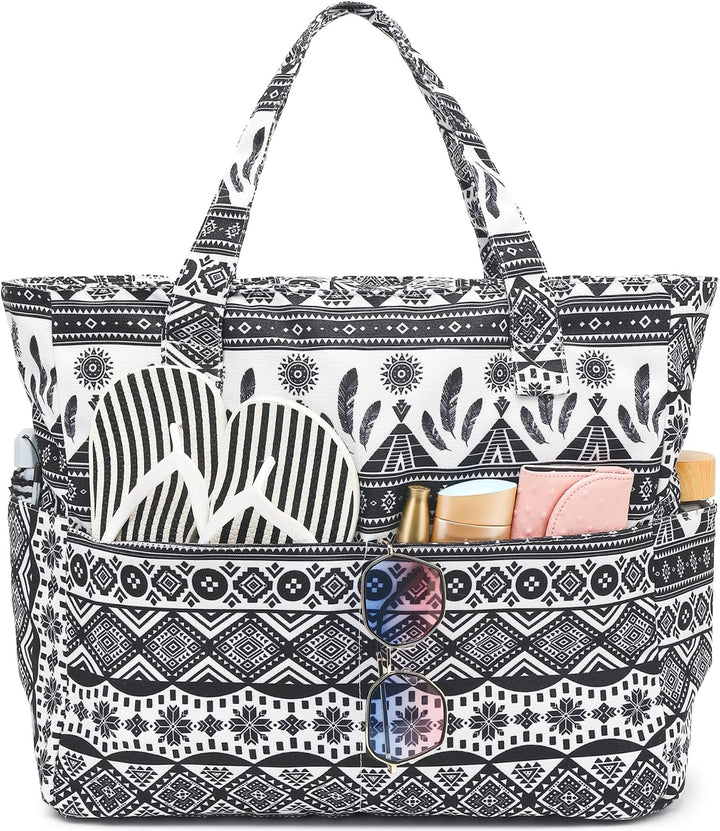 Extra große wasserdichte Strandtasche mit Nassfach – Kaufe 1, erhalte 1 GRATIS