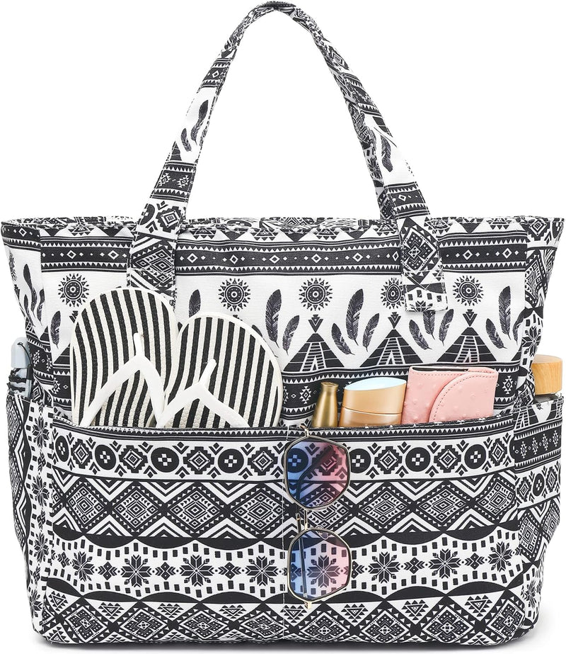 Extra große wasserdichte Strandtasche mit Nassfach – Kaufe 1, erhalte 1 GRATIS