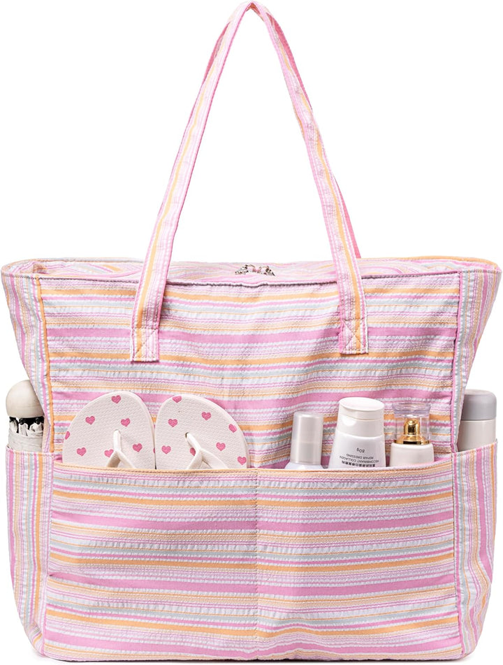 Extra große wasserdichte Strandtasche mit Nassfach – Kaufe 1, erhalte 1 GRATIS