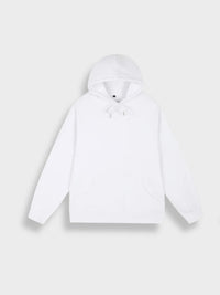 Weißer Kapuzenpullover aus Baumwolle, Unisex, lässig, modisch, ideal für Herbst und Winter.