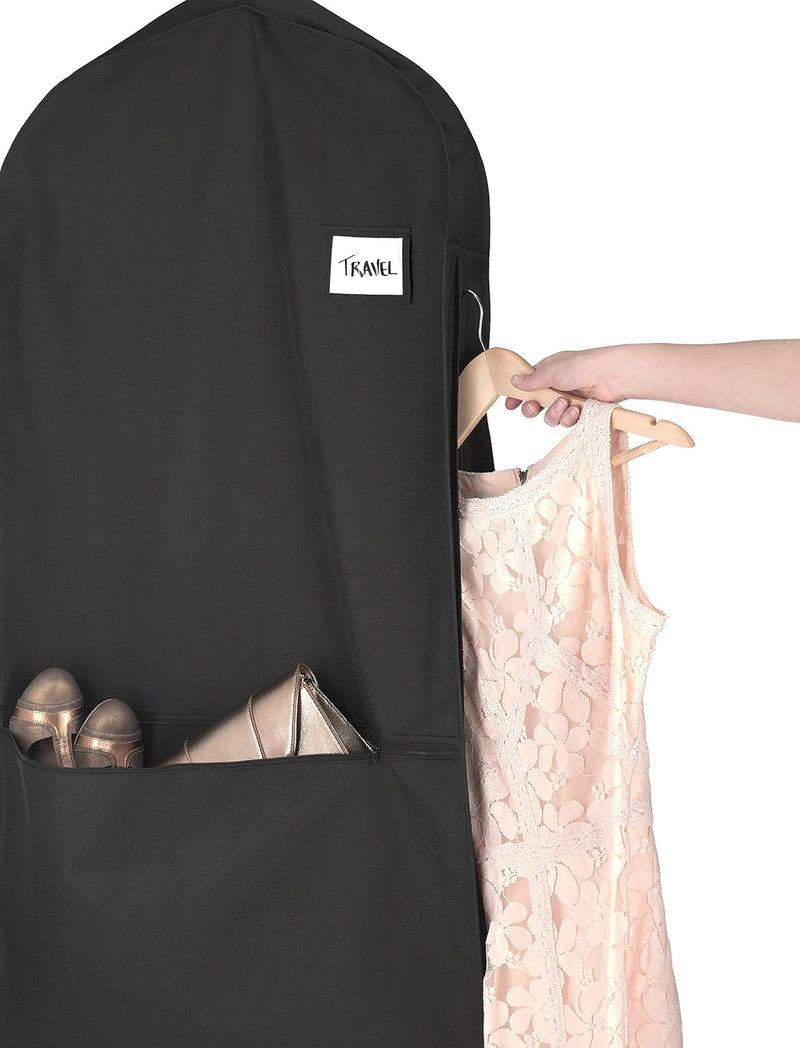 Wasserabweisende Kleiderhülle mit Reißverschluss und Zubehörfach – Kaufe 1, Erhalte 1 GRATIS