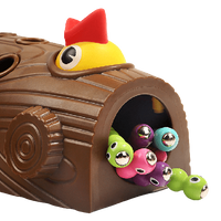 Interaktives Holzspiel – Peckaroo