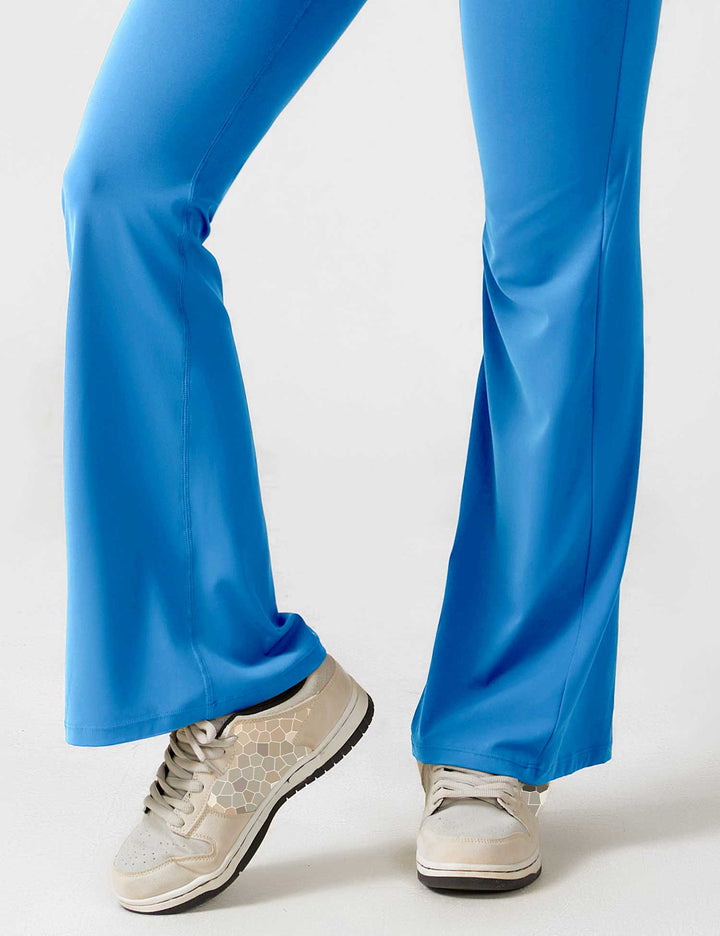 Rückenfreier Jumpsuit mit Schlaghose – Liv