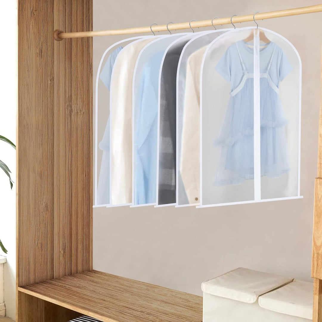 PEVA Kleidersack-Set – 12er-Pack Hängende Kleiderhüllen in 3 Größen (Kaufe 1, erhalte 1 GRATIS)