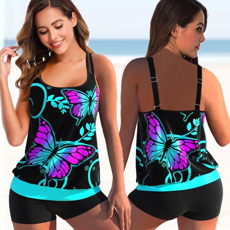 Plus-Size Tankini für Strand & Schwimmbad - Marielle