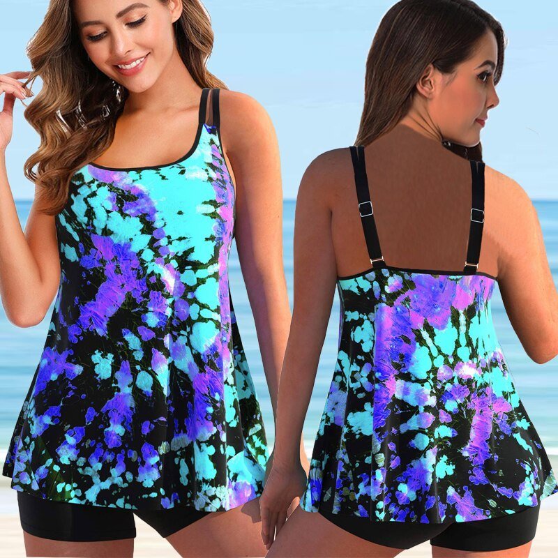 Plus-Size Tankini für Strand & Schwimmbad - Marielle