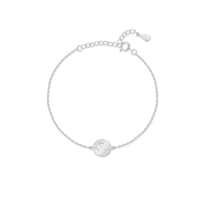 Zodiac Armband Silber, verstellbar, minimalistisches Design, Schmuck für Damen, Geschenkidee.