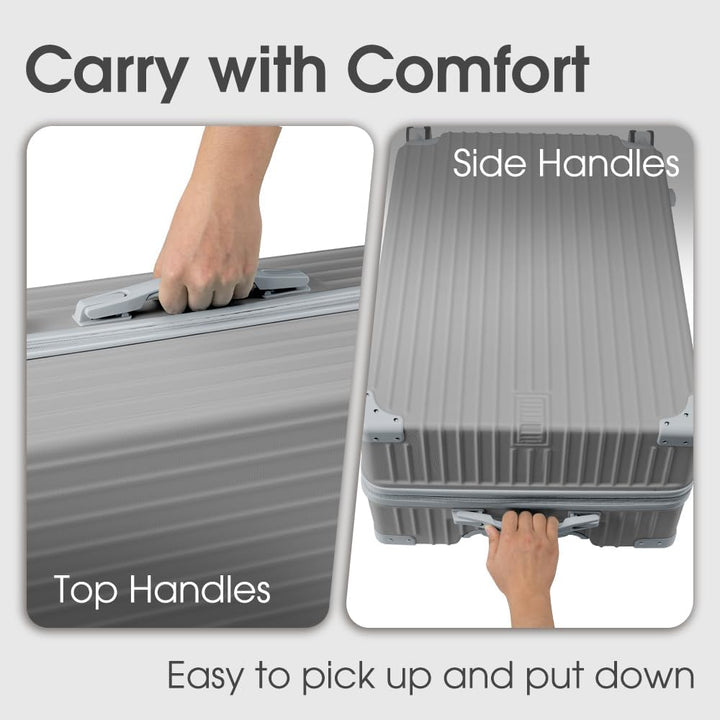 ABS Hartschalenkoffer mit Spinner-Rädern & TSA-Schloss