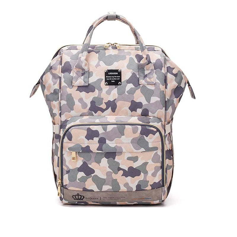 Große Kapazität Baby-Wickelrucksack – Mehrtaschige wasserdichte Reisetasche