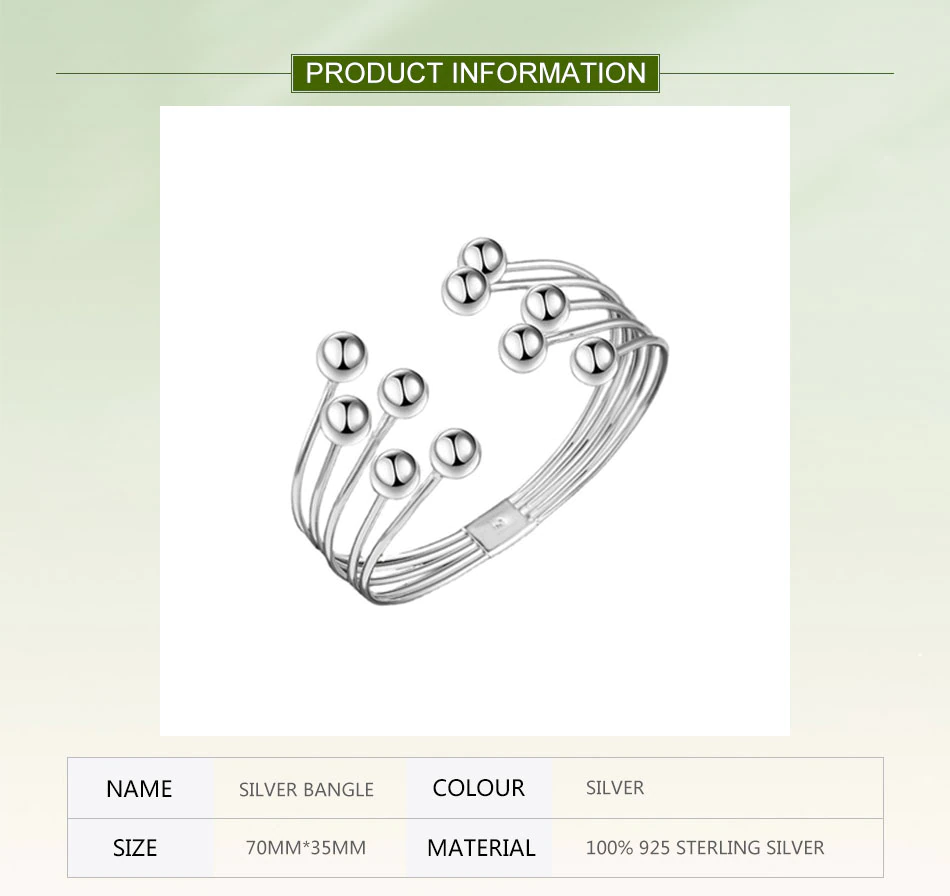 Silber Armreif, 925 Sterling Silber, modernes Design, 70x35mm, eleganter Schmuck.